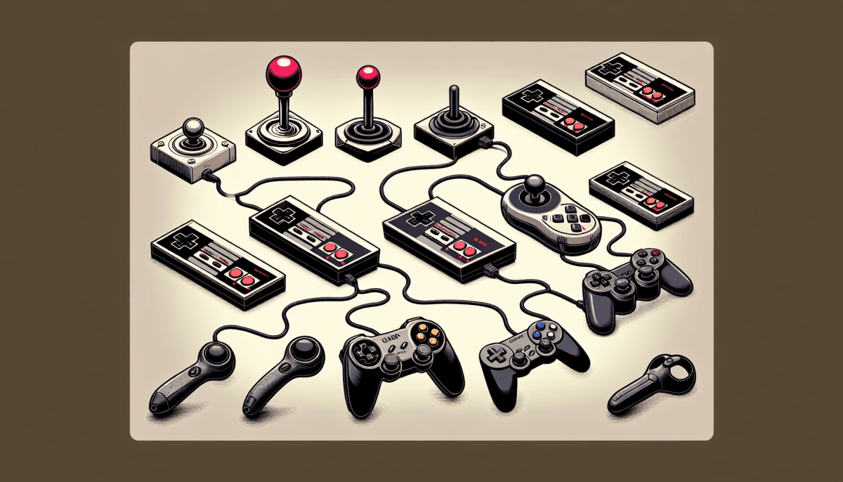 The Evolution of Gaming Controllers: From Joysticks to VR