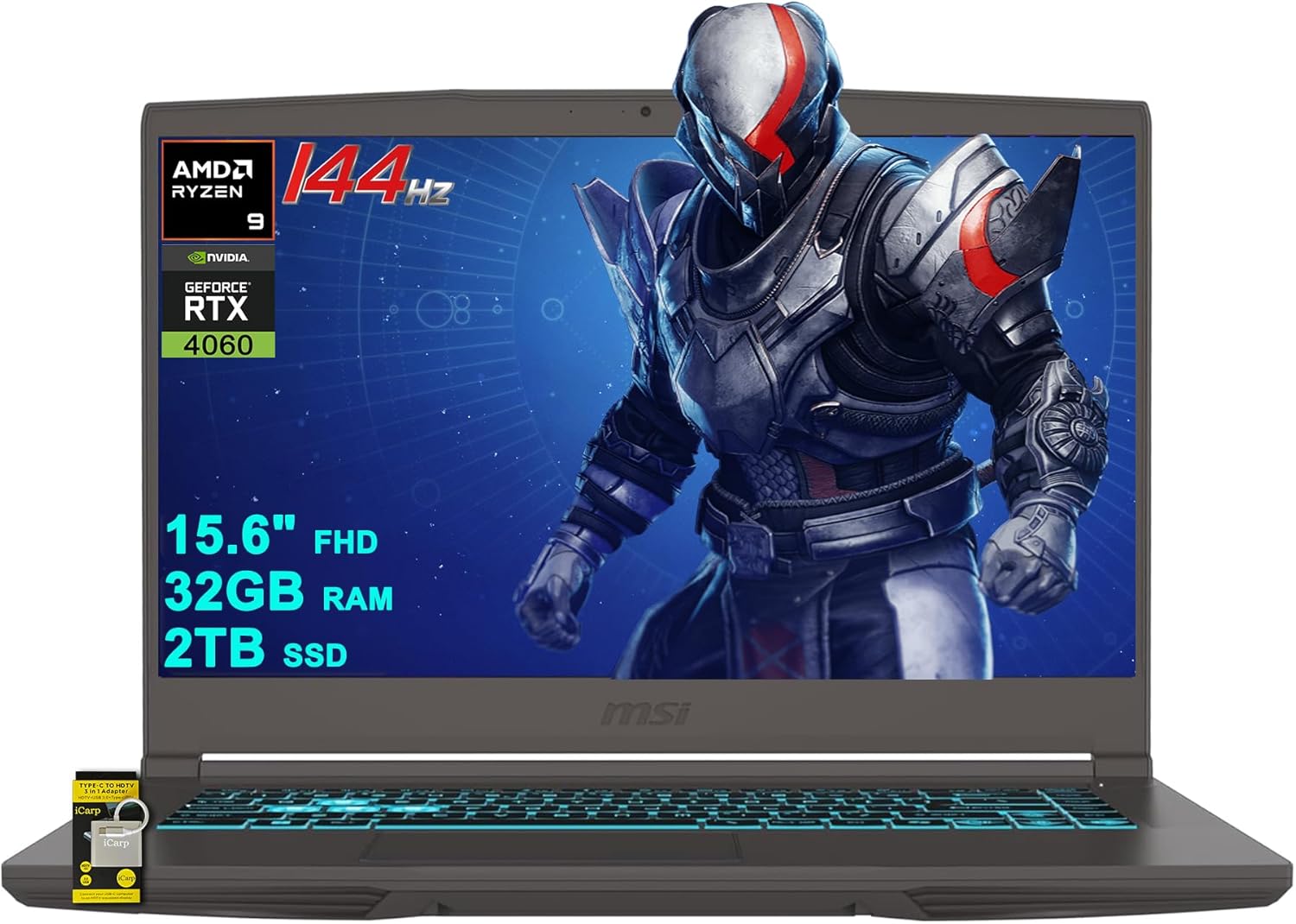 MSI Thin A15 AI Gaming Laptop
