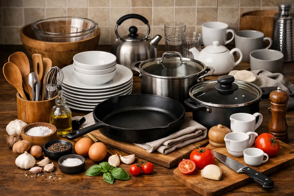 Essential Cookware and Crockery: A Guide to Must-Have Kitchen Basics