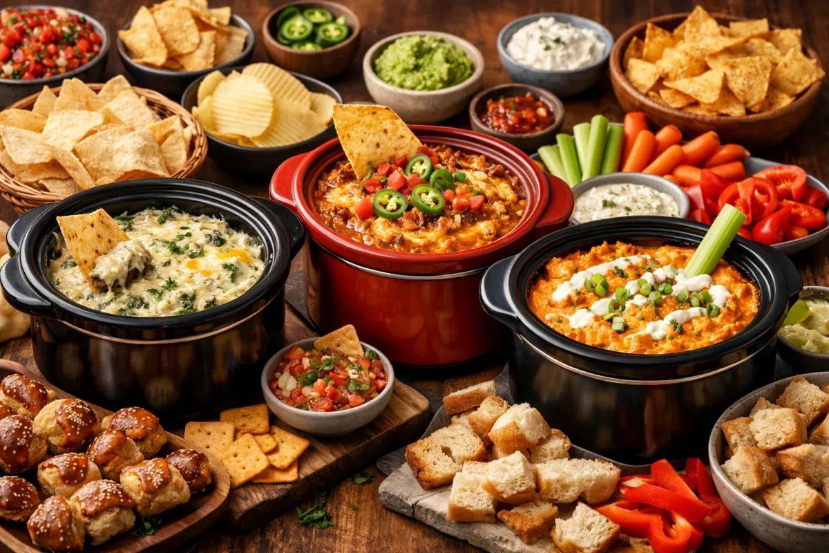 Must-Try Slow Cooker Party Dips for Everyone