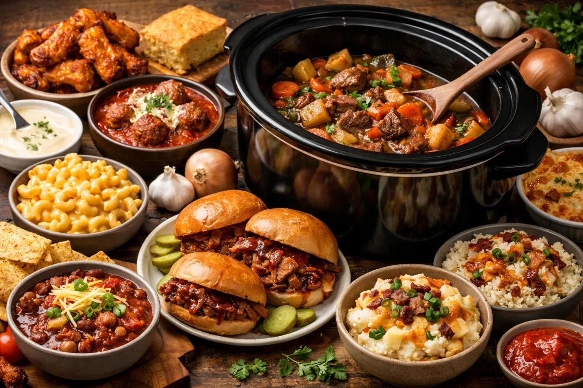 15 Easy Slow Cooker Comfort Food Starters
