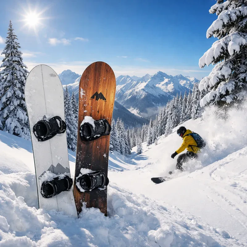 Discover the top boards for floating on fresh snow and soaring through the slopes