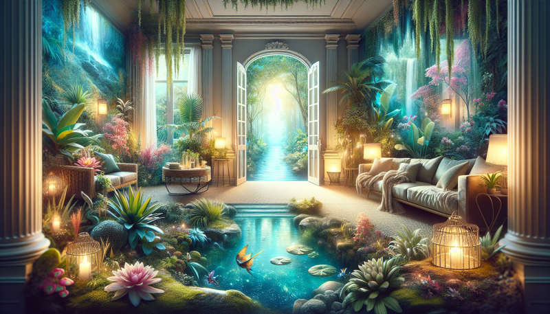 Create a Dreamy Space Inspired by Fantasy and Nature