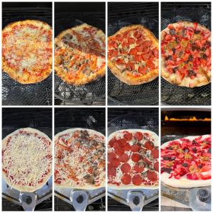 First Pizzas Baked in Ooni 16 Koda Gas Powered Oven