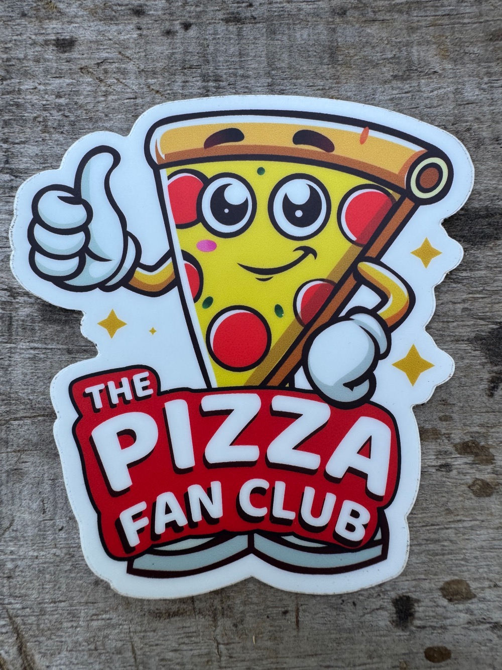 pizza fan club pin