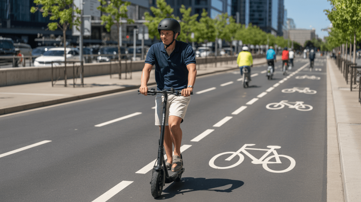 Can I Ride an Electric Scooter in Bike Lanes?