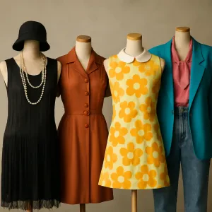 Discover the unique styles and trends that defined each decade