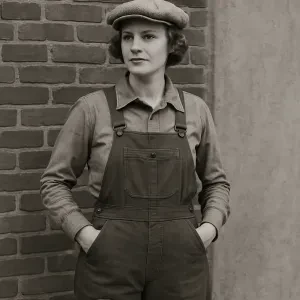 Explore the unique charm and functionality of women's workwear from the 1920s