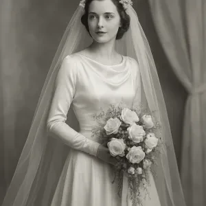 Discover the enchanting styles that made 1930s wedding dresses a classic choice for brides