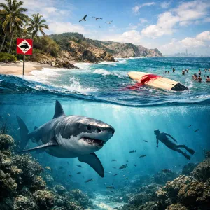 Discover the best places to see sharks in action and stay safe while enjoying the ocean