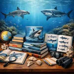 Dive into thrilling tales of the ocean's most fascinating predator