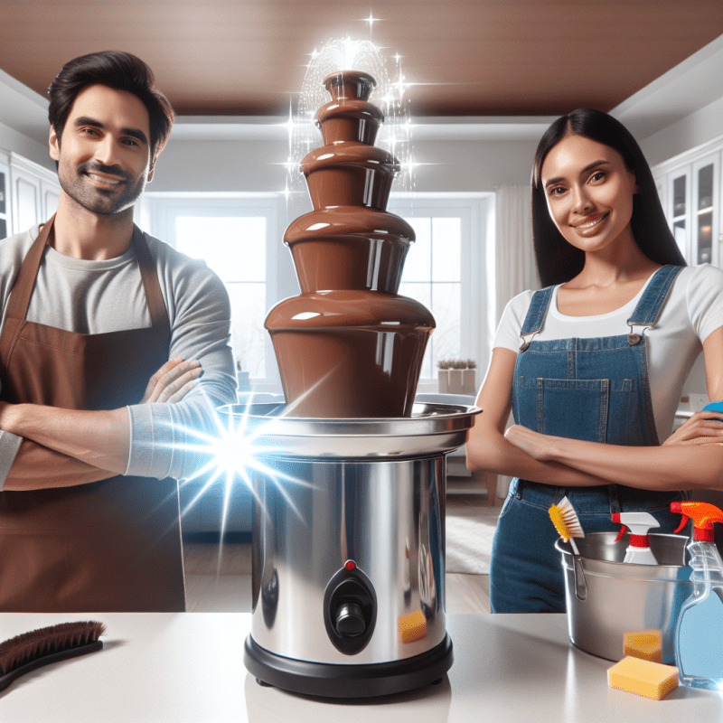 Explore easy and effective methods of cleaning your chocolate fountain for an effortlessly spotless experience
