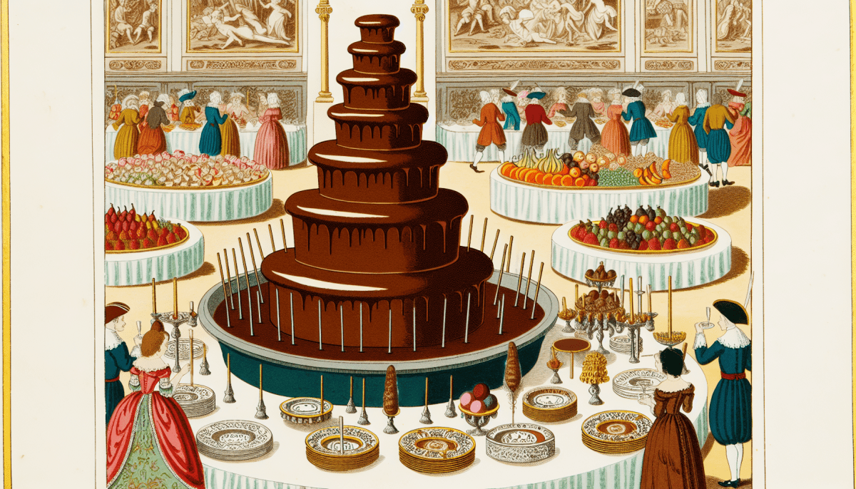 Delving into the Decadent History of Chocolate Fountains