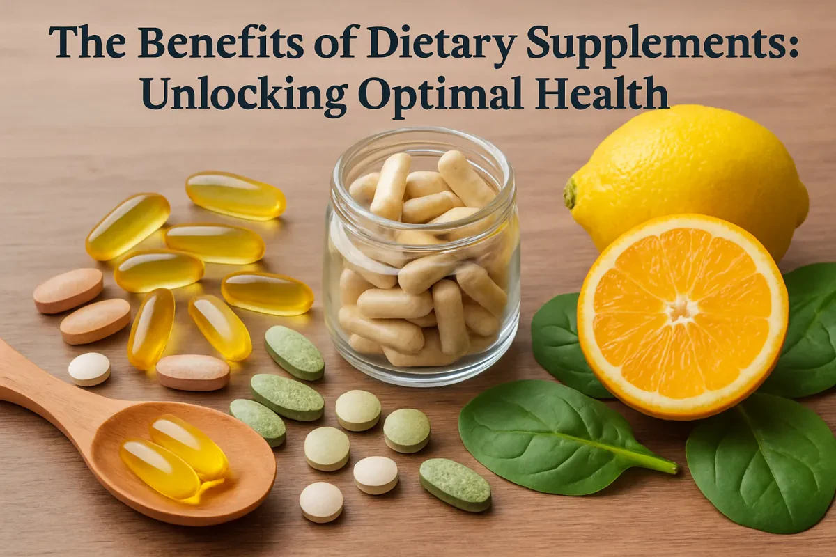 The Benefits of Dietary Supplements: Unlocking Optimal Health
