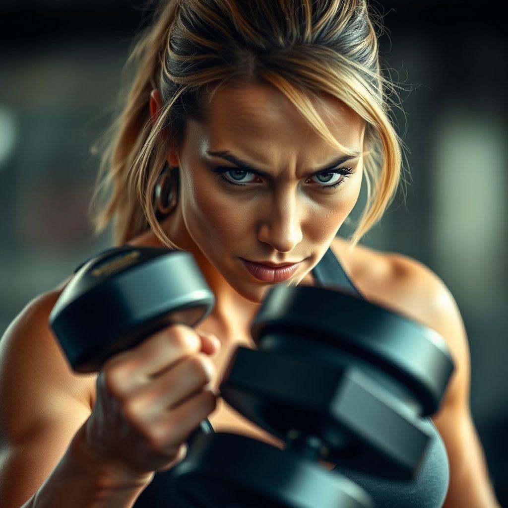 Ladies 20-Minute Upper-Body Dumbbell Workout for Toned Arms