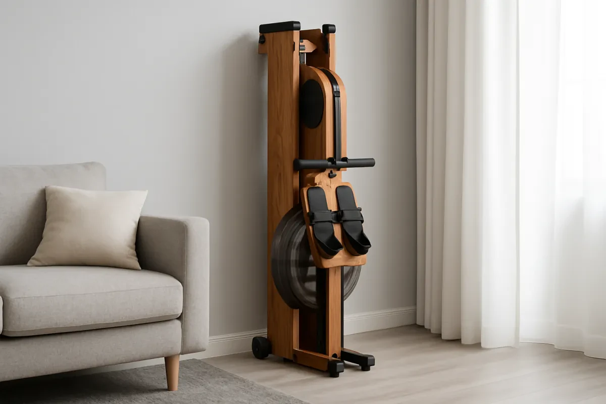 Space-Saving Rowing Machine for Home Workouts