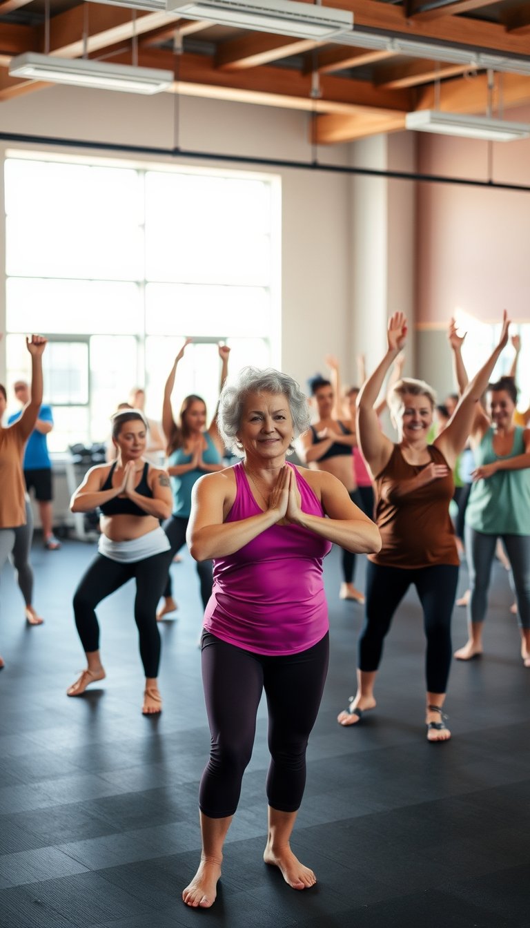 aged defying fitness