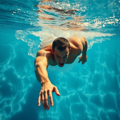 swimming