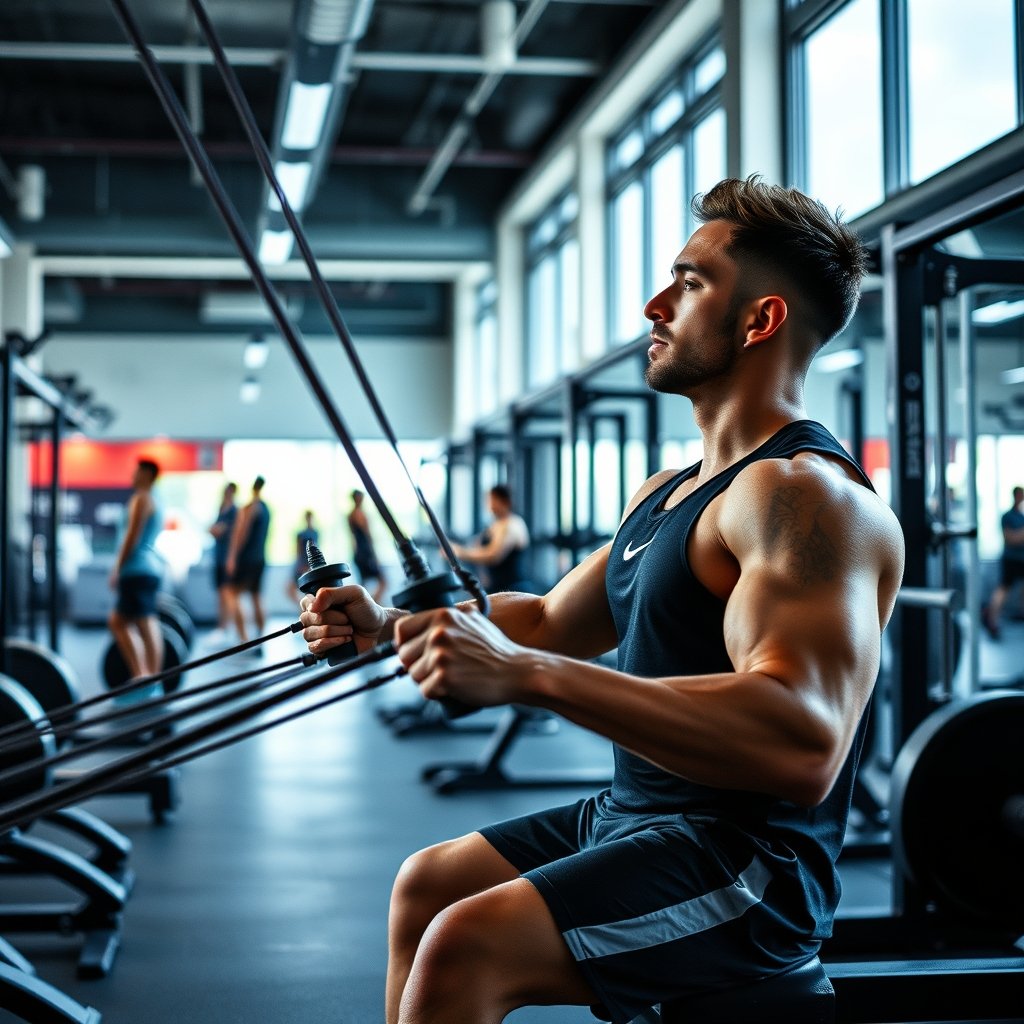 cable rows