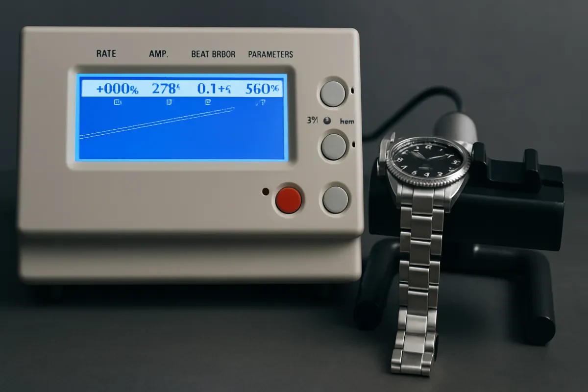 Discovering Timegraphers Watch Timing Machines Explained