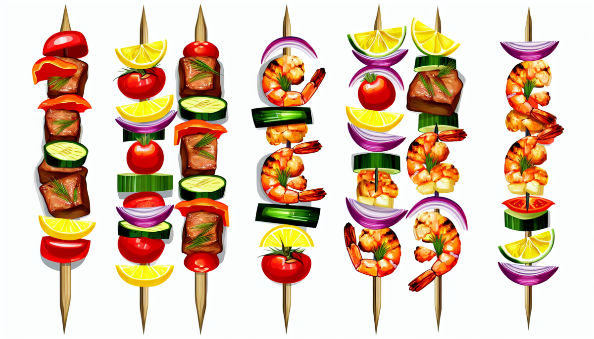 3 Delicious Ways to Make Barbecue Skewers