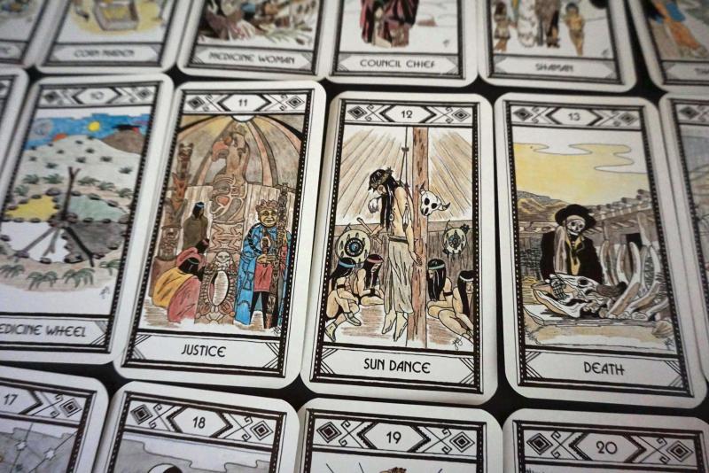 Exploring the similarities and cultural differences between traditional Tarot cards and Native American Tarot in divination practices and symbolism