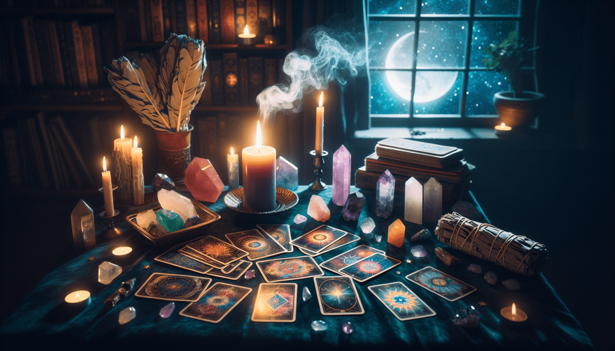 Revitalize your tarot crystals with cleansing techniques