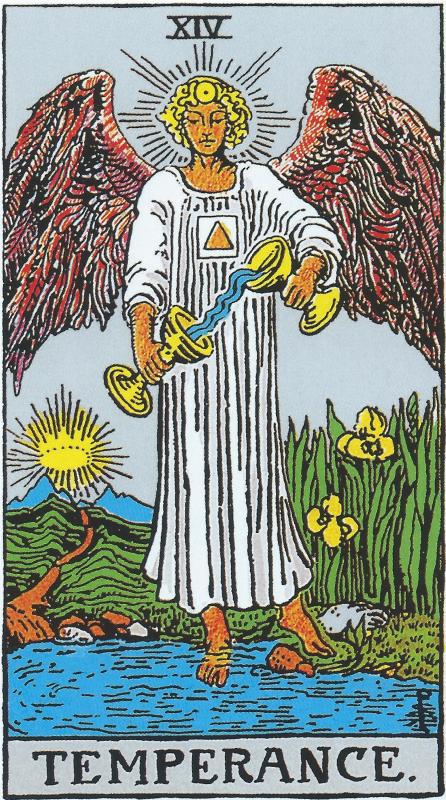 Explore the Balance and Harmony of the Temperance Tarot Card
