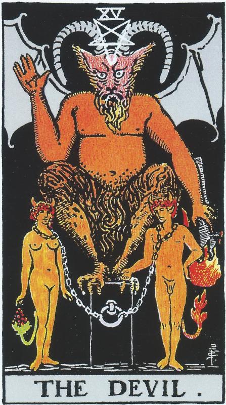 Explore the insights and interpretations of the Devil tarot card in both its upright and reversed positions