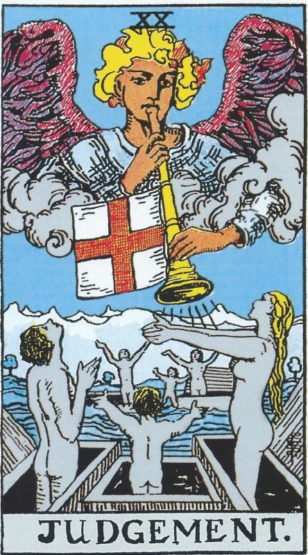 Explore the insights and interpretations of the Judgement Tarot card in both its upright and reversed positions