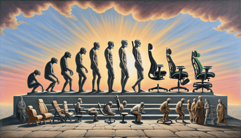 Examining the Transition Towards Modern Ergonomic Seating: Understanding the Historical Progression of Chair Design