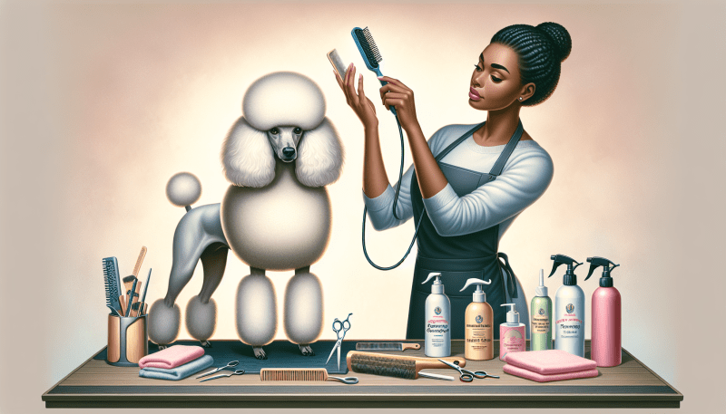 Ensure a well-groomed and stylish poodle with these must-have essentials for your furry companion