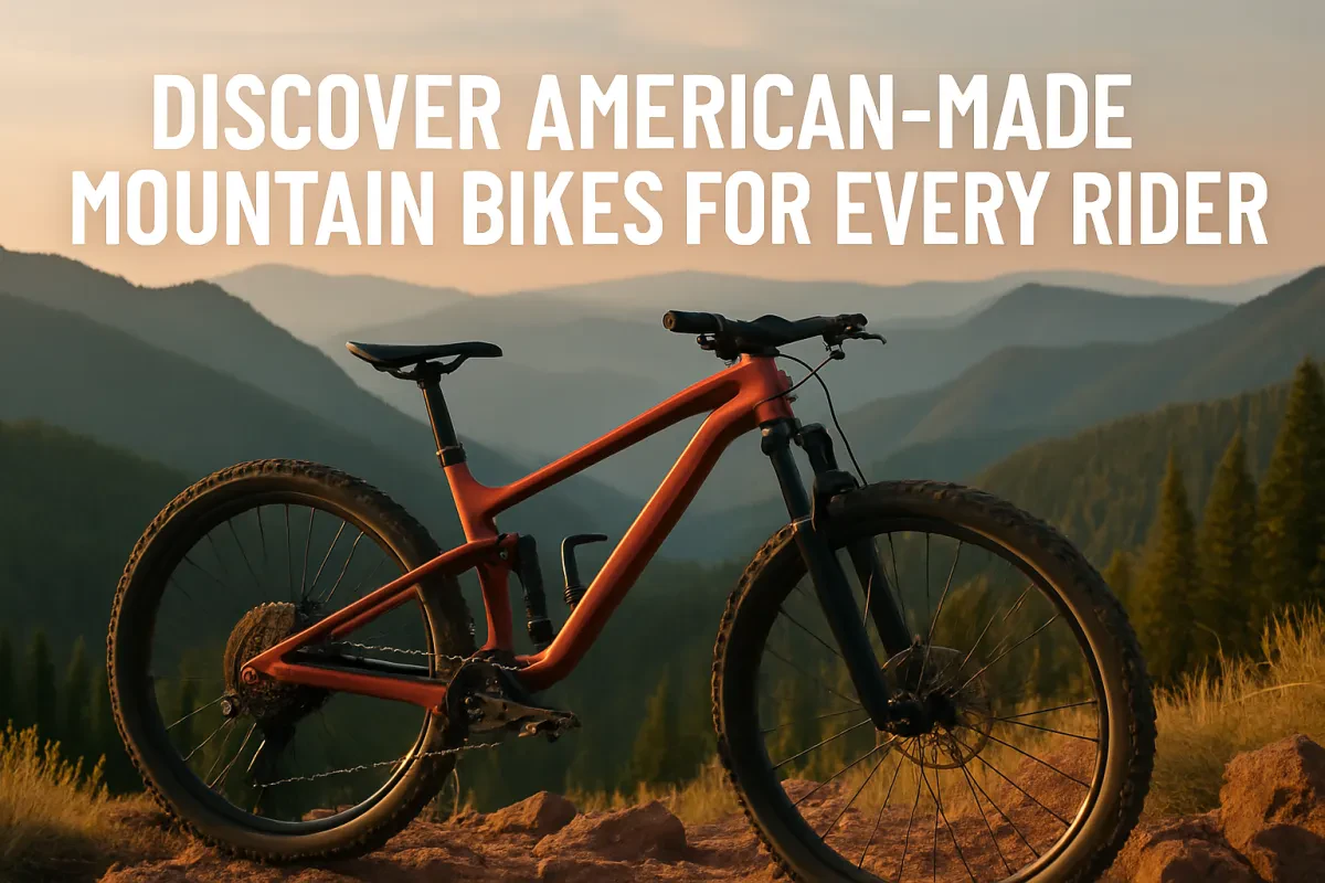 Discover American-Made Mountain Bikes For Every Rider