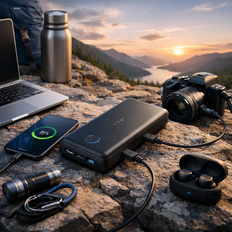 Stay charged on the go with Anker's powerful and portable solution
