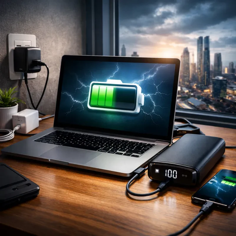 Stay charged and ready to work wherever you go