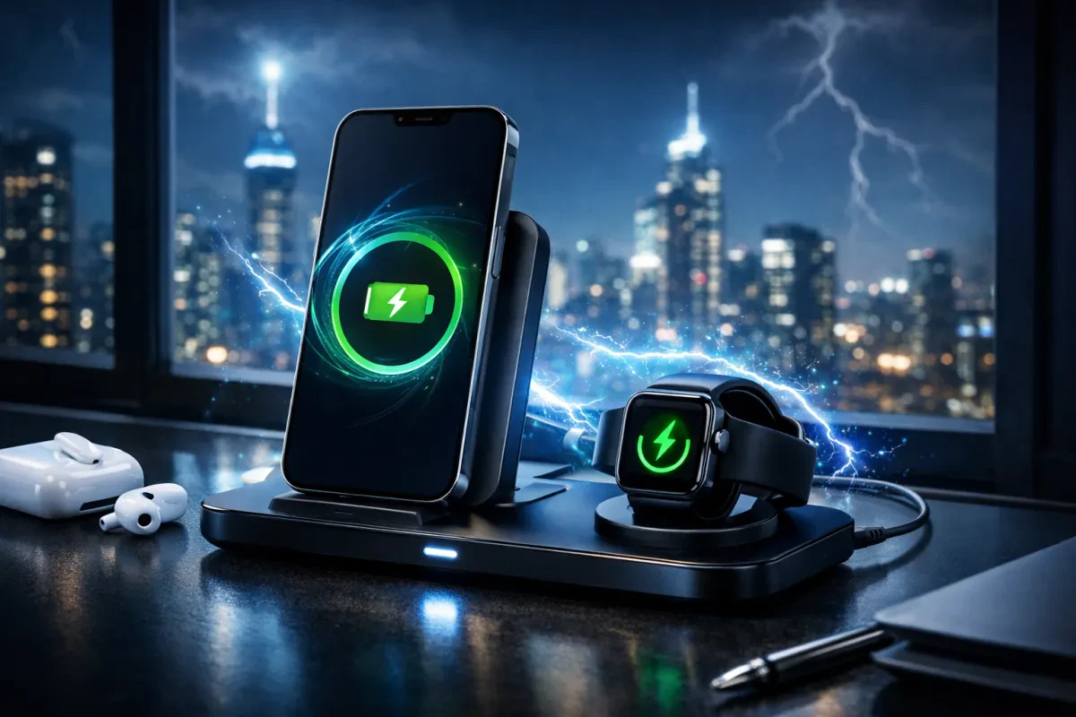 Unleash Power Anytime with Tagital Wireless Charger