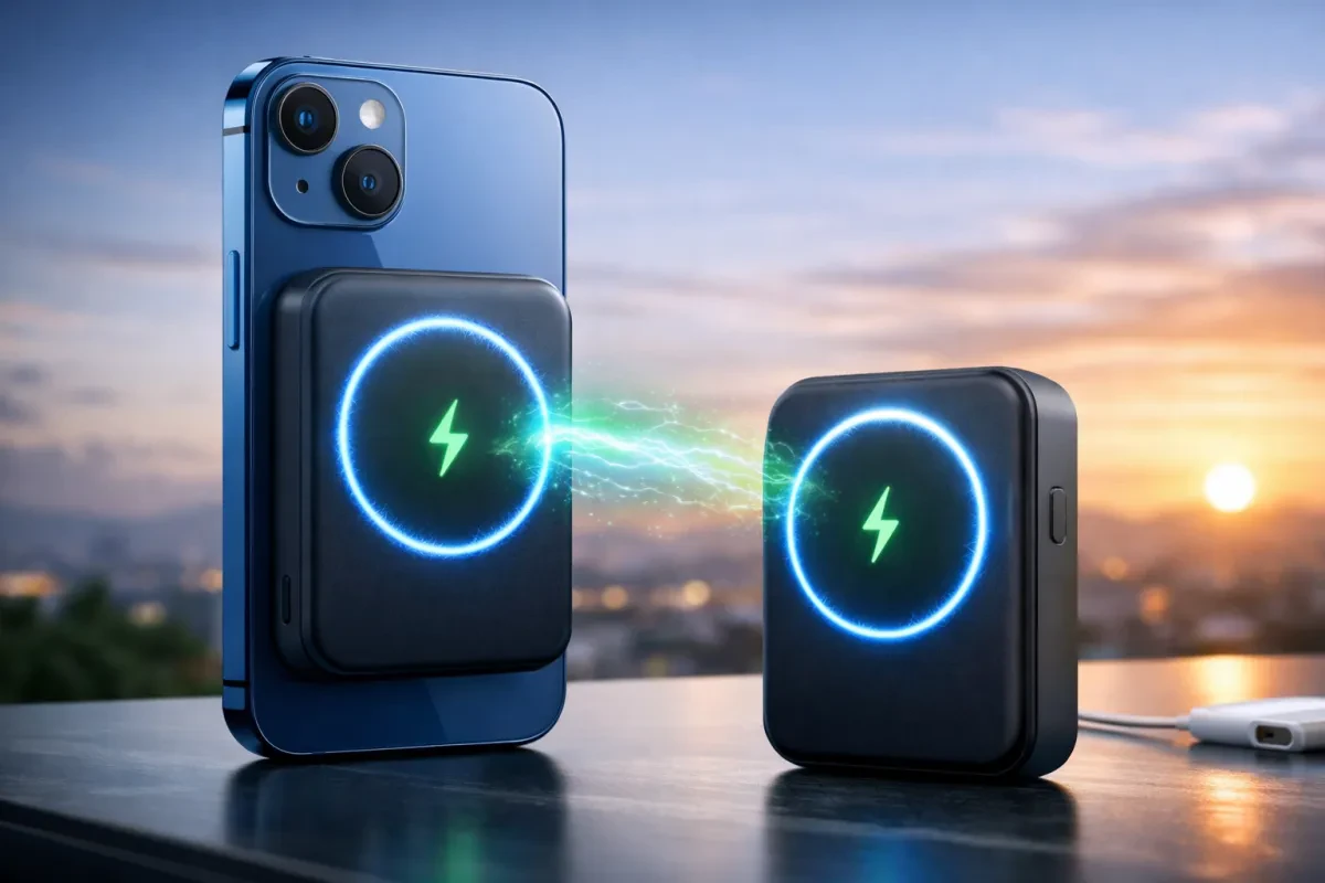 Magnetic Wireless Power Bank for iPhone 12 13
