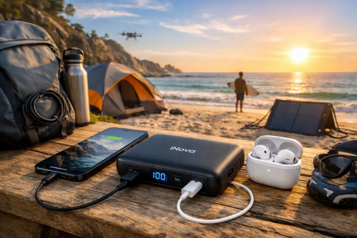 Stay Charged Anywhere with iNova Power Bank