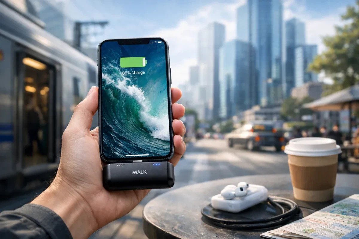 Charge On the Go with iWALK Power Bank