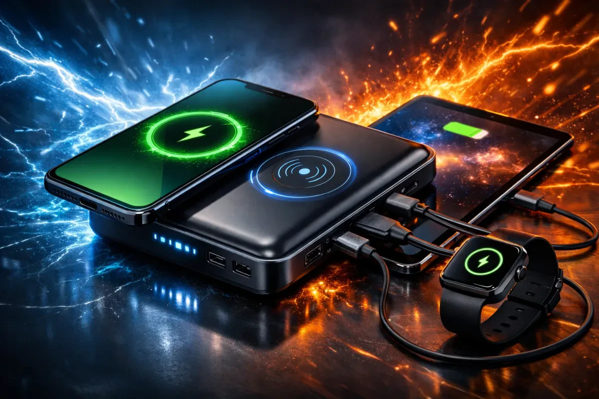 Ultimate 20000mAh Wireless Power Bank Unleashed