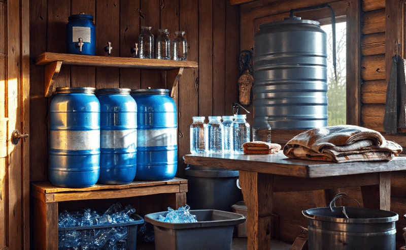 Drinkable Water Storage