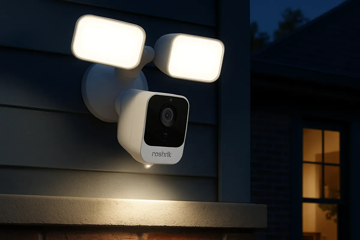 Smart Security with Reolink 4K Floodlight Camera