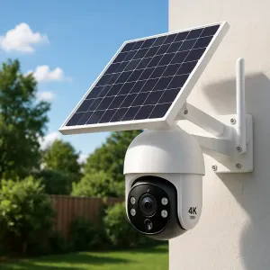 Keep an eye on your space anytime and anywhere with smart solar energy