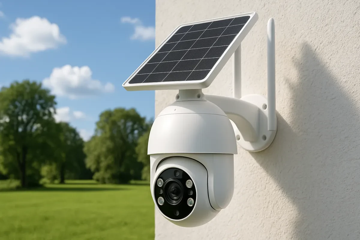 360° Solar Security Camera for Ultimate Coverage