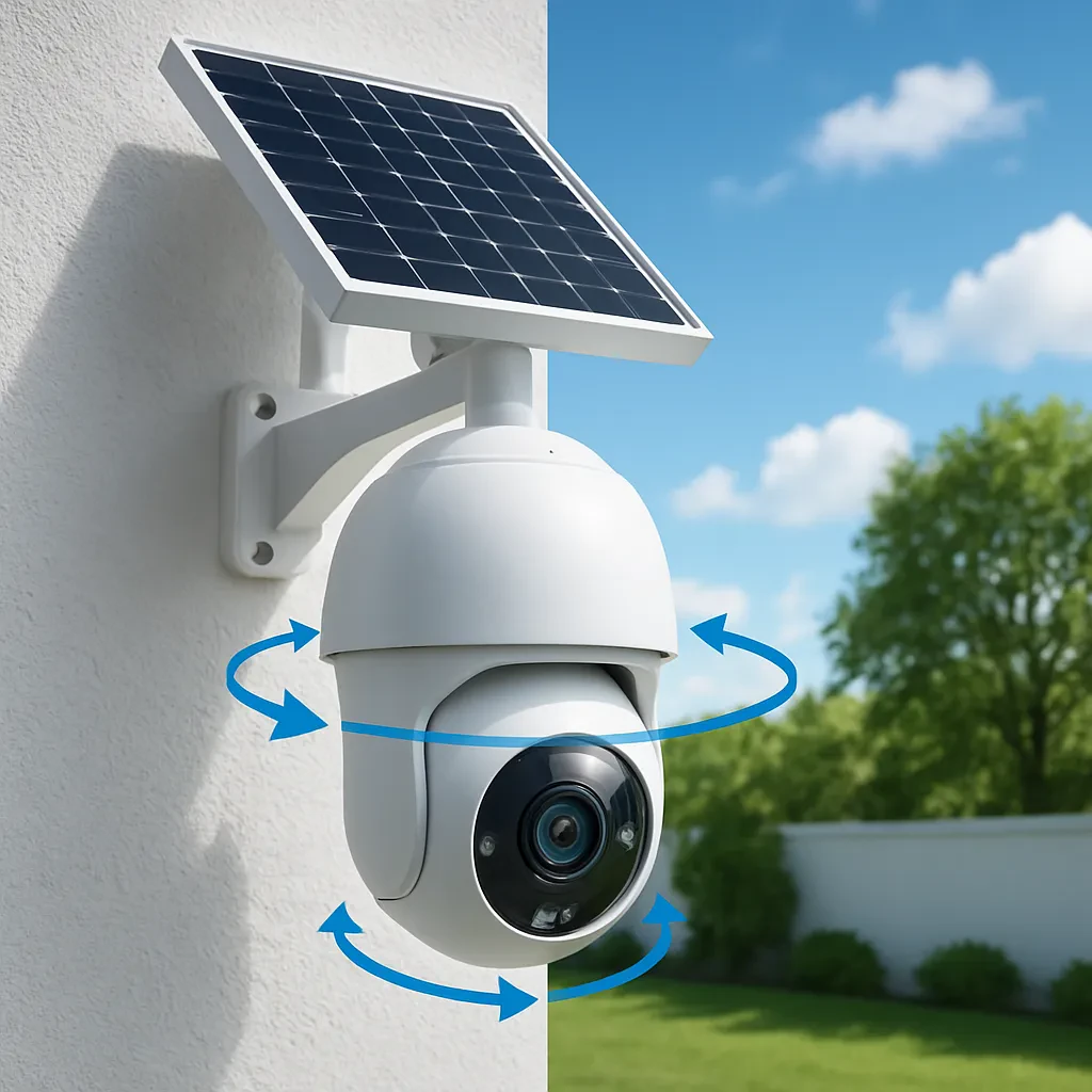 360° Solar Security Camera: Total Coverage Solution