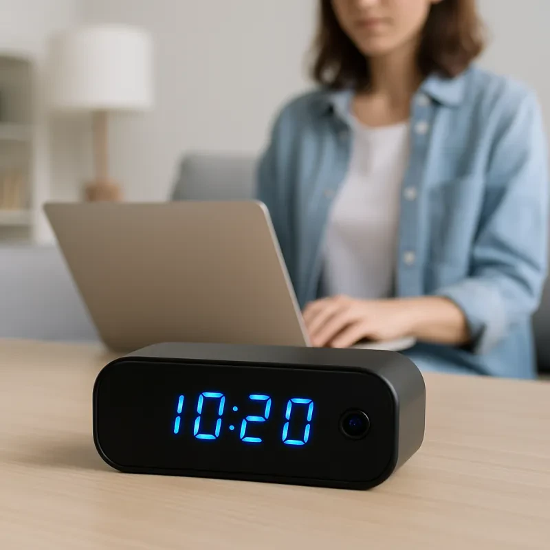 Capture everything while keeping your space looking normal and nonchalant