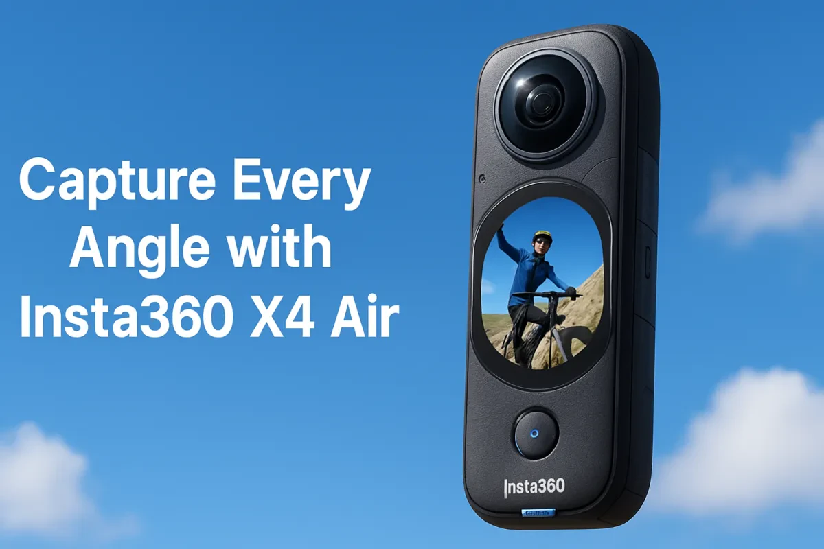 Capture Every Angle with Insta360 X4 Air