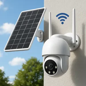 🎬 SEE VIDEO BELOW 👇 Capture every moment with ease and keep your home safe, all powered by the sun