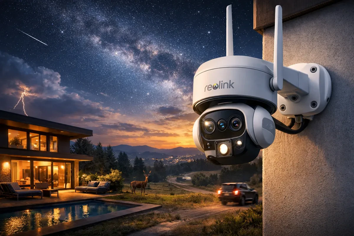 Capture Everything with Reolink TrackFlex 4K Camera