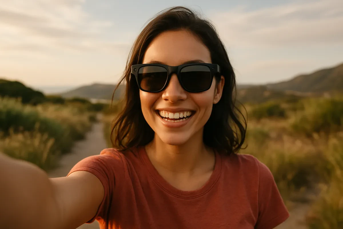 Capture Life's Moments with Camera Sunglasses